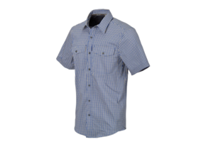 Covert Concealed Carry Shirt SS Size: S Royal Blue Checkered