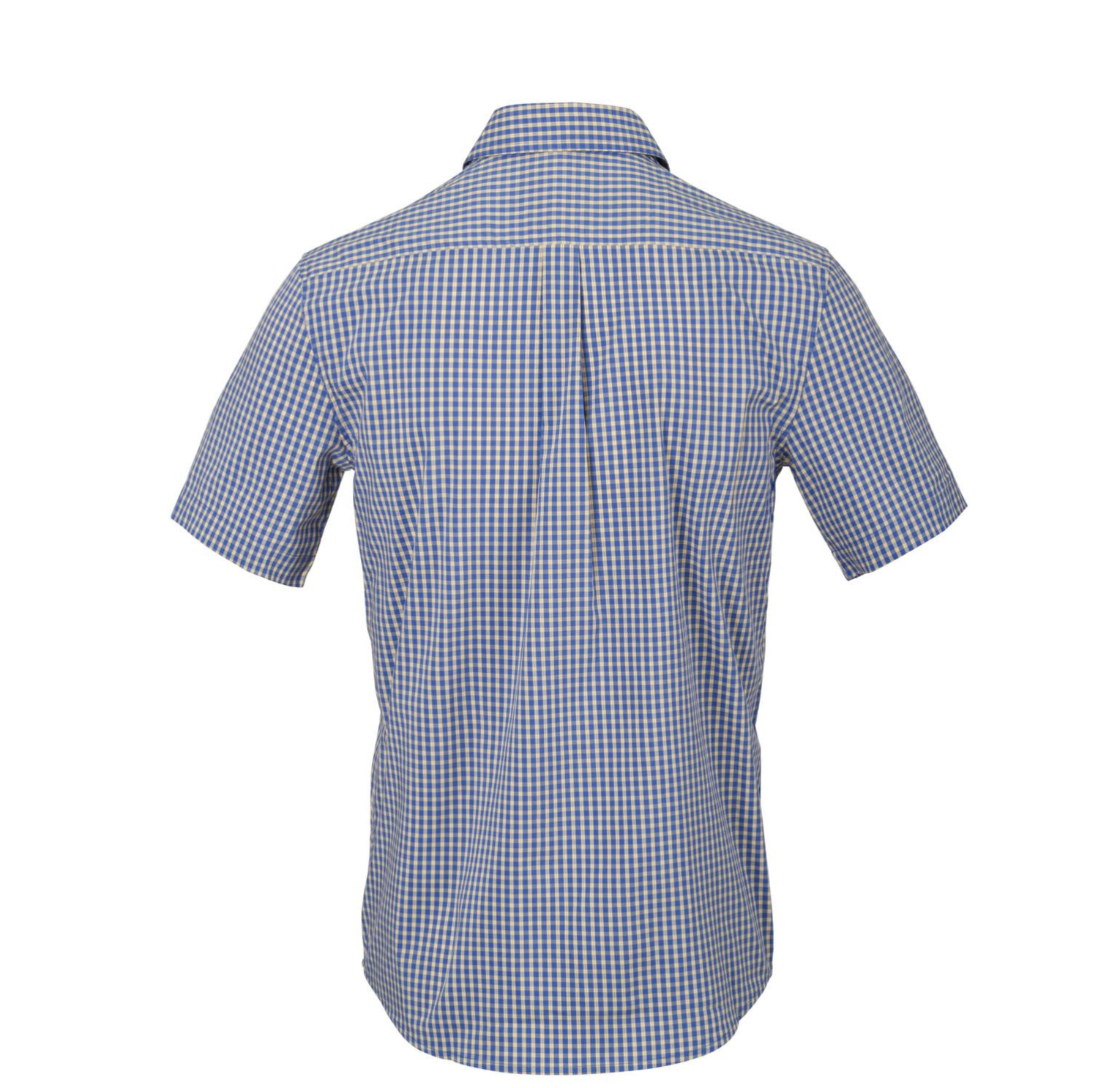 Covert Concealed Carry Shirt SS Royal Blue Checkered Size: S