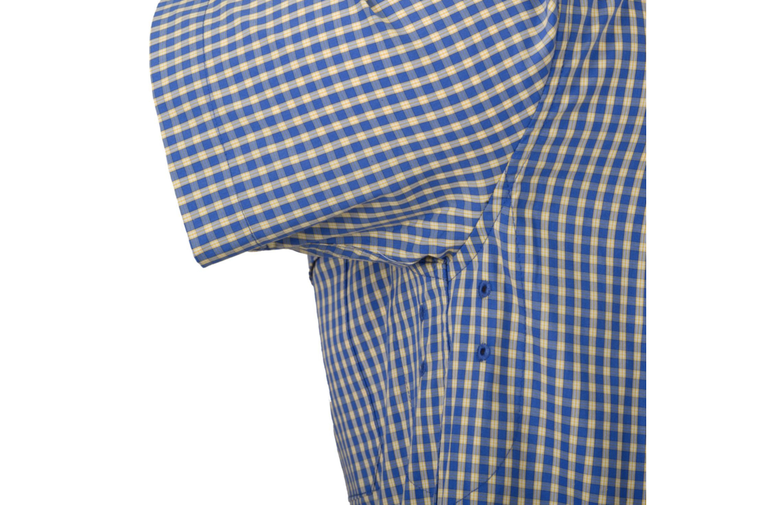 Covert Concealed Carry Shirt SS Maat: S Royal Blue Checkered