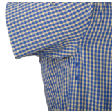 Covert Concealed Carry Shirt SS Royal Blue Checkered Size: S