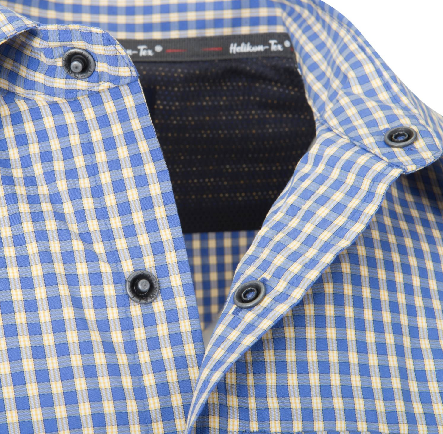 Covert Concealed Carry Shirt SS Maat: S Royal Blue Checkered