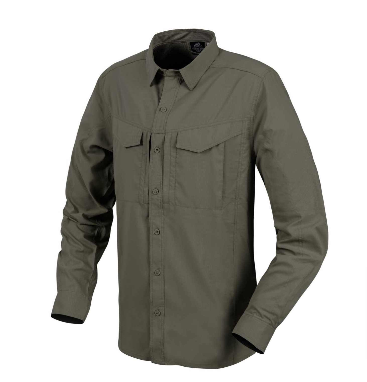 Defender MKII Tropical Shirt LS Dark Olive