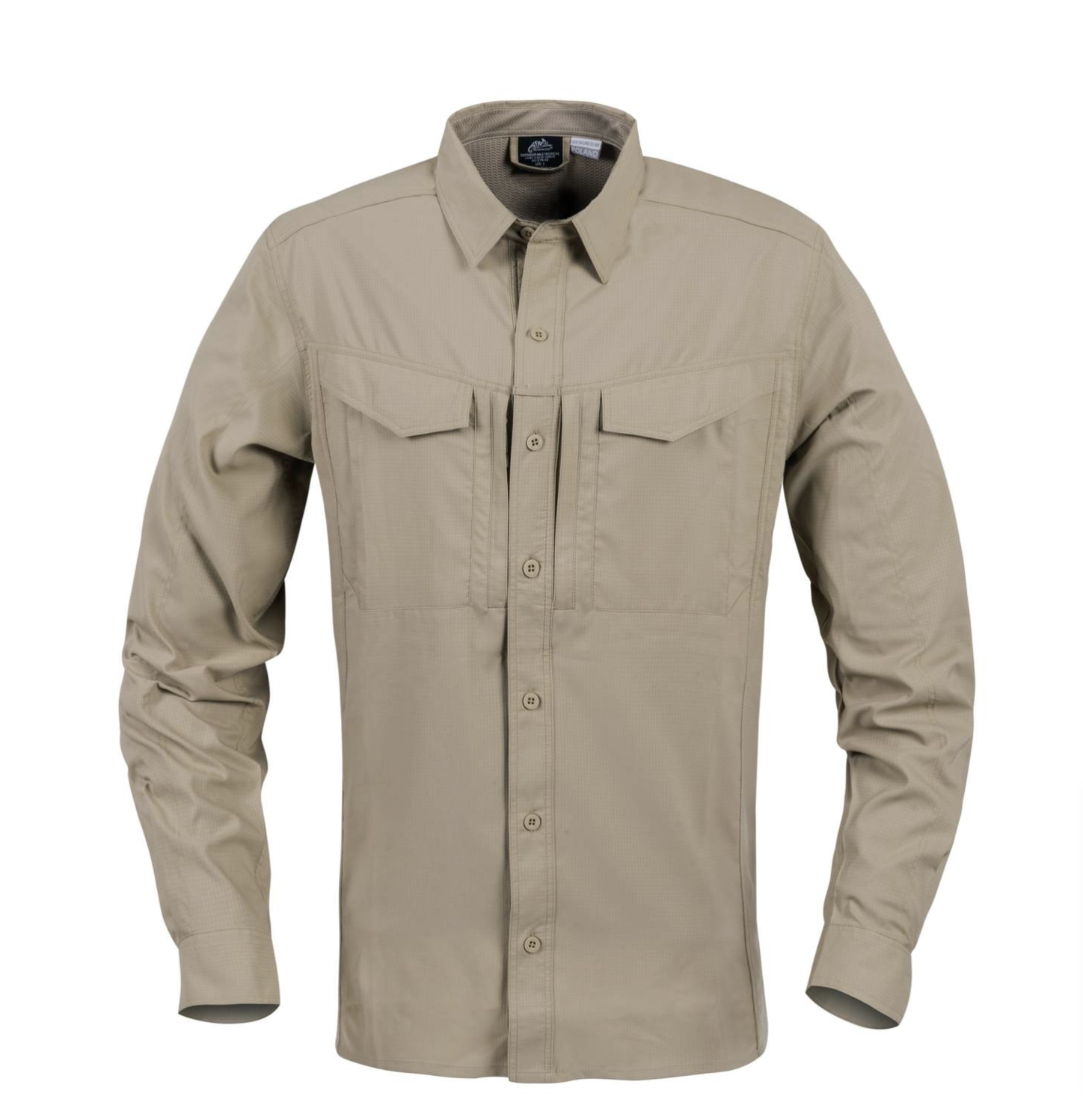 Defender MKII Tropical Shirt LS Silver Mink
