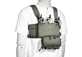 TT Small Combi Rig Belt Harness IRR Stone Grey Olive