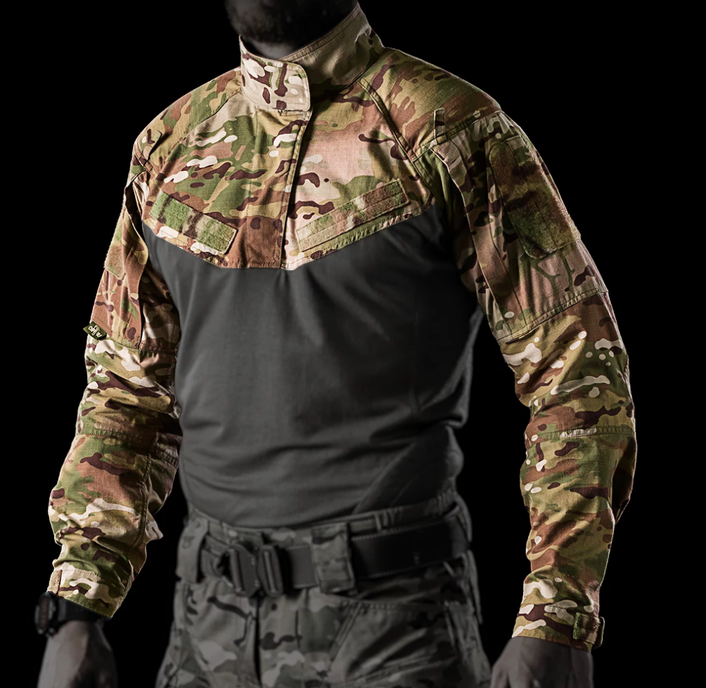 Striker X Combat Shirt Brown Grey