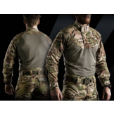 Striker X Combat Shirt Brown Grey