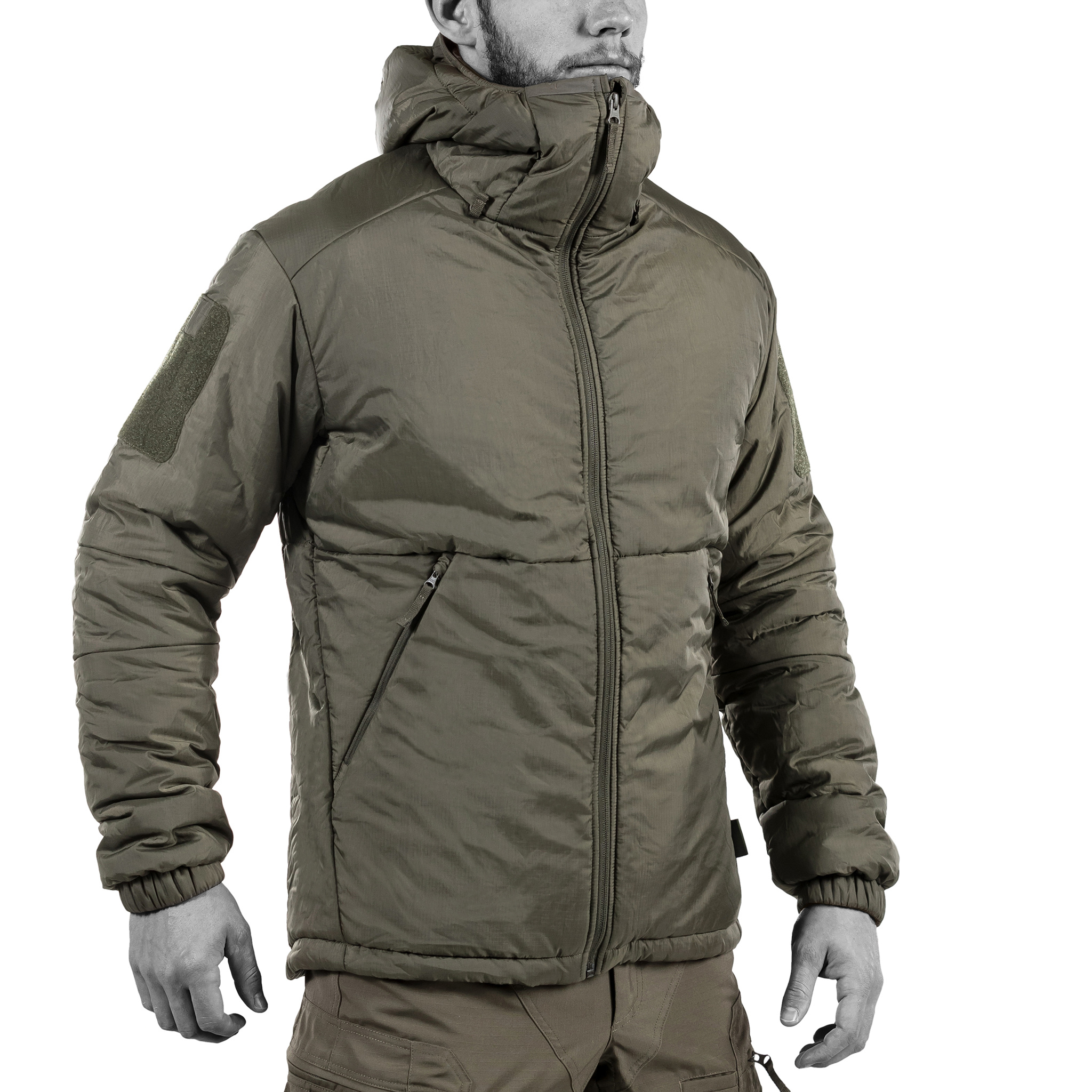 Delta ComPac Tactical Winter Jacket Brown Grey