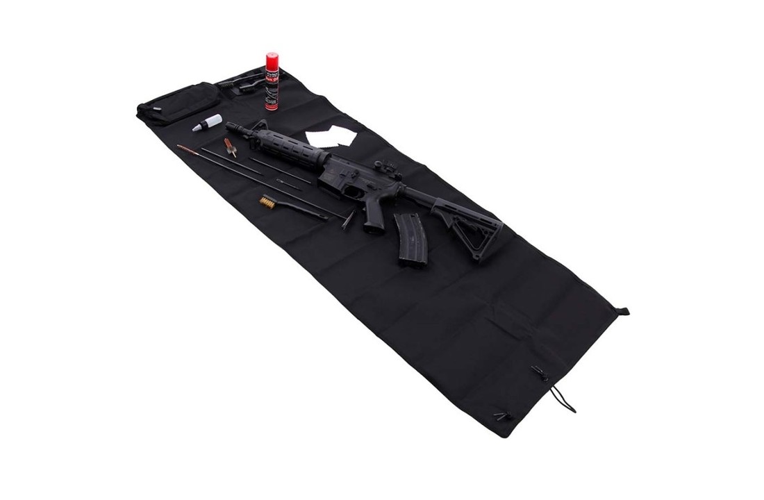 Geweer Onderhoud Mat Large 130 x 48cm Olive