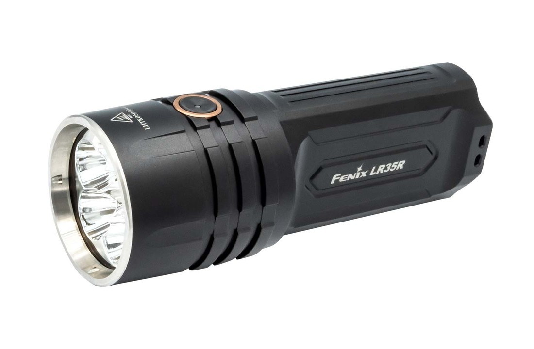 LR35R Zaklamp / Flashlight (10.000 lumen) incl. Batteries