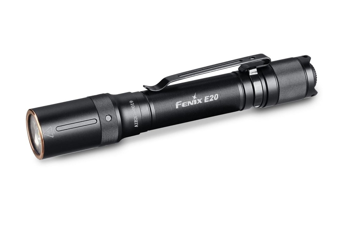 E20 V2.0 Flashlight (350 lumen) incl. AA Batteries