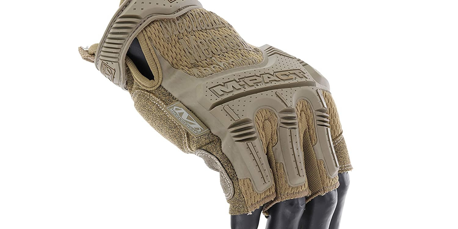M-PACT Fingerless Gloves Coyote