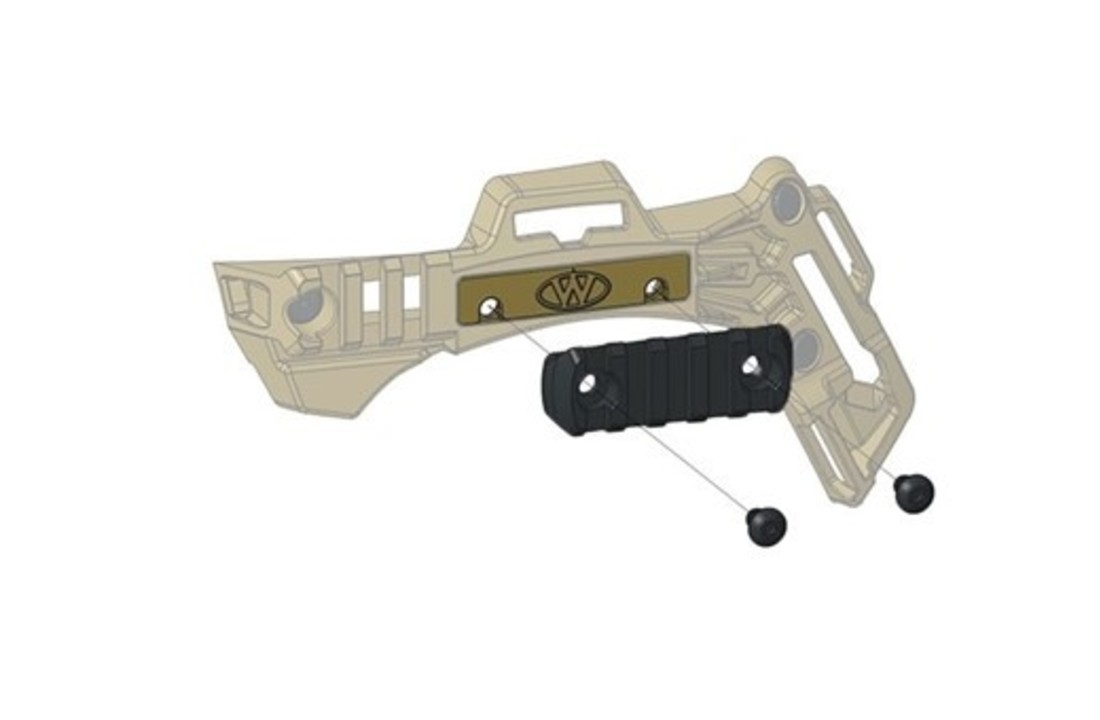 MAGPUL MOE 5-Slot Mounting Kit Black
