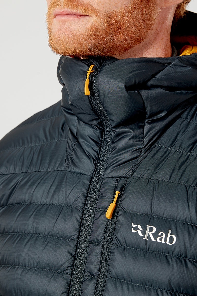 Microlight Alpine Down Jacket Black