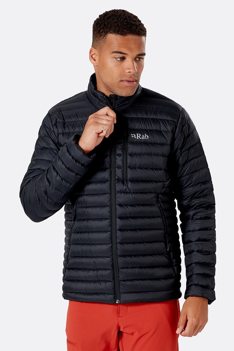 Microlight Down Jacket Black