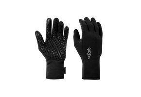 Power Stretch Contact Grip Gloves Black