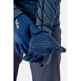Power Stretch Contact Grip Gloves Black