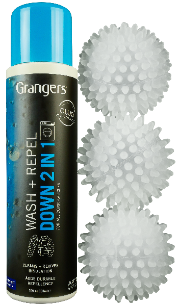 Down 2 in 1 Wash + Repel Kit incl. 3 Balls