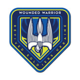 Ukraine Support Patch "Wounded Warrior"