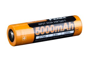 ARB-L21-5000U (21700) USB oplaadbare 3.7V 5000mAh accu