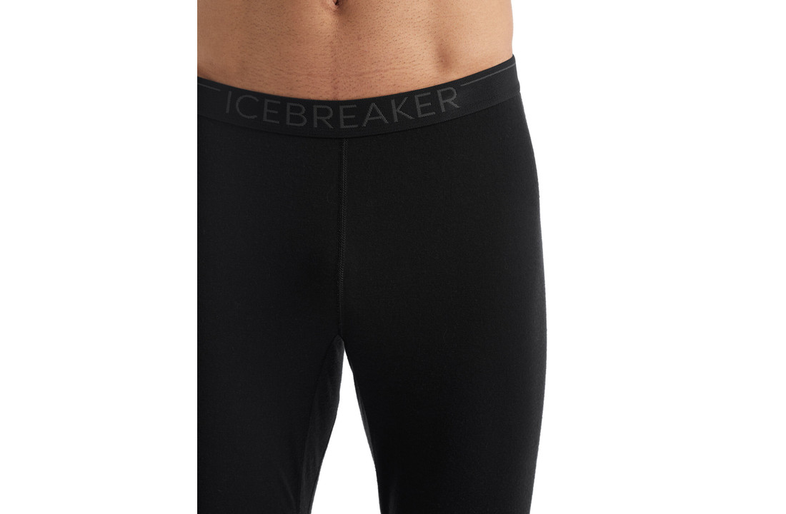 Icebreaker 200 Oasis Merino Leggings Black