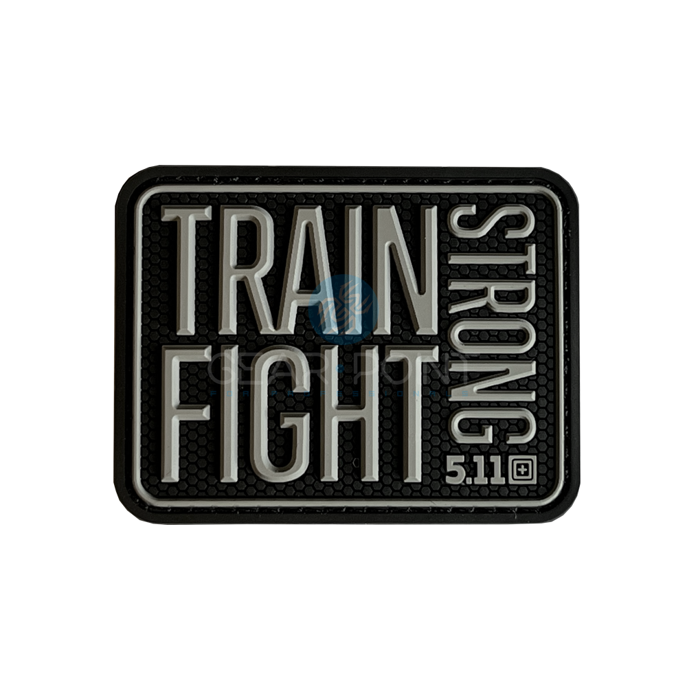 Train Strong Fight Strong PVC Patch Limited Edition