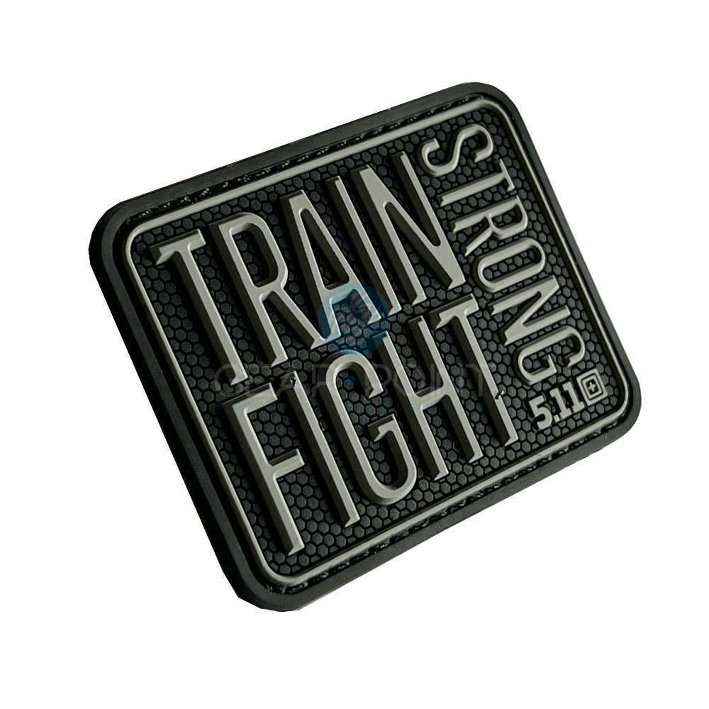 Train Strong Fight Strong PVC Patch Limited Edition