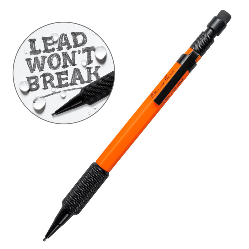 Mechanical Clicker Pencil 1.3 Orange