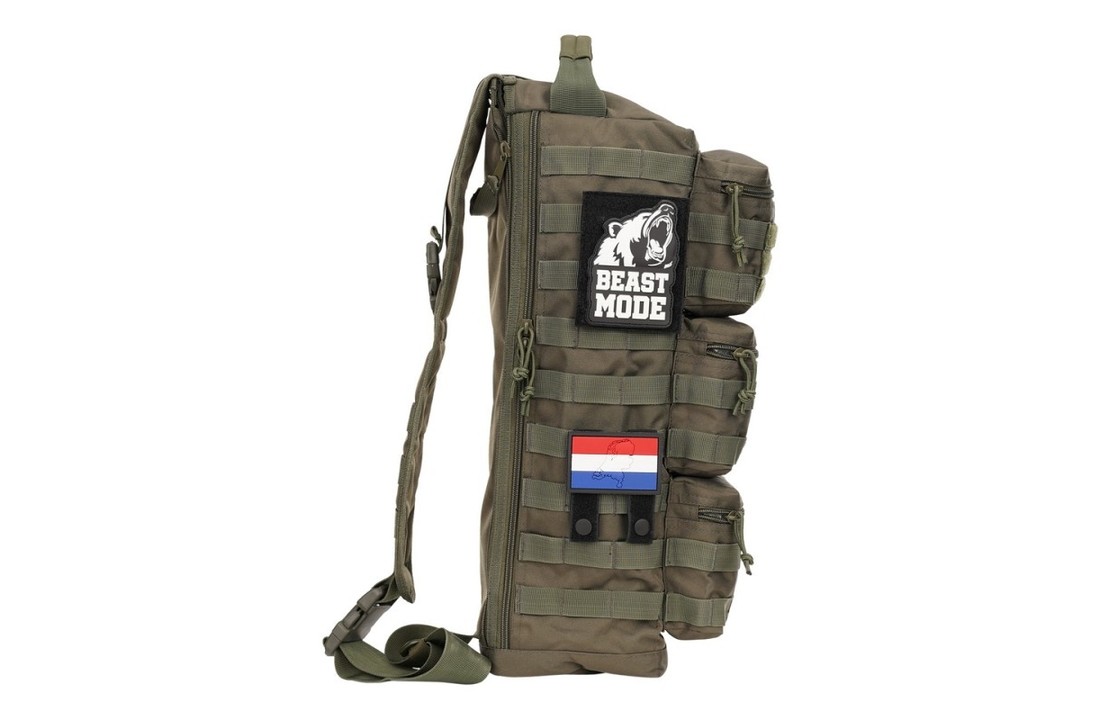 Molle to Velcro Adapter 13x9,5cm Olive