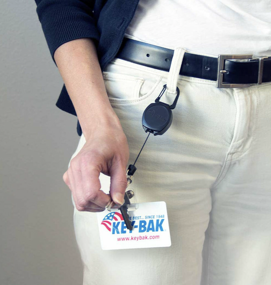 Sidekick Retractor 24" Key Holder with Carabiner