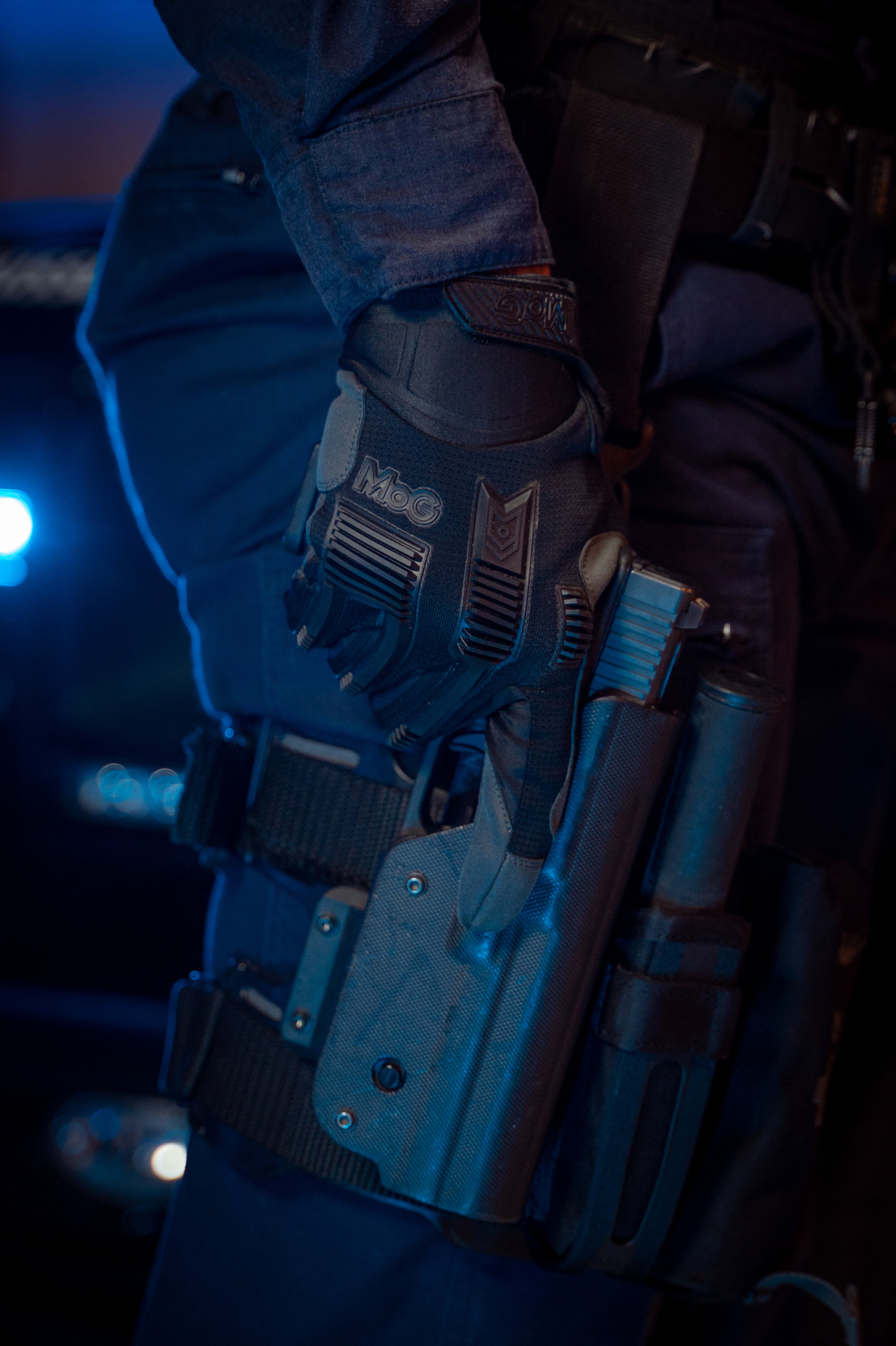 8110B - TARGET High Abrasion ErgoShield Gloves Black Wolf