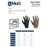 8111B - TARGET Light Duty Gloves Black