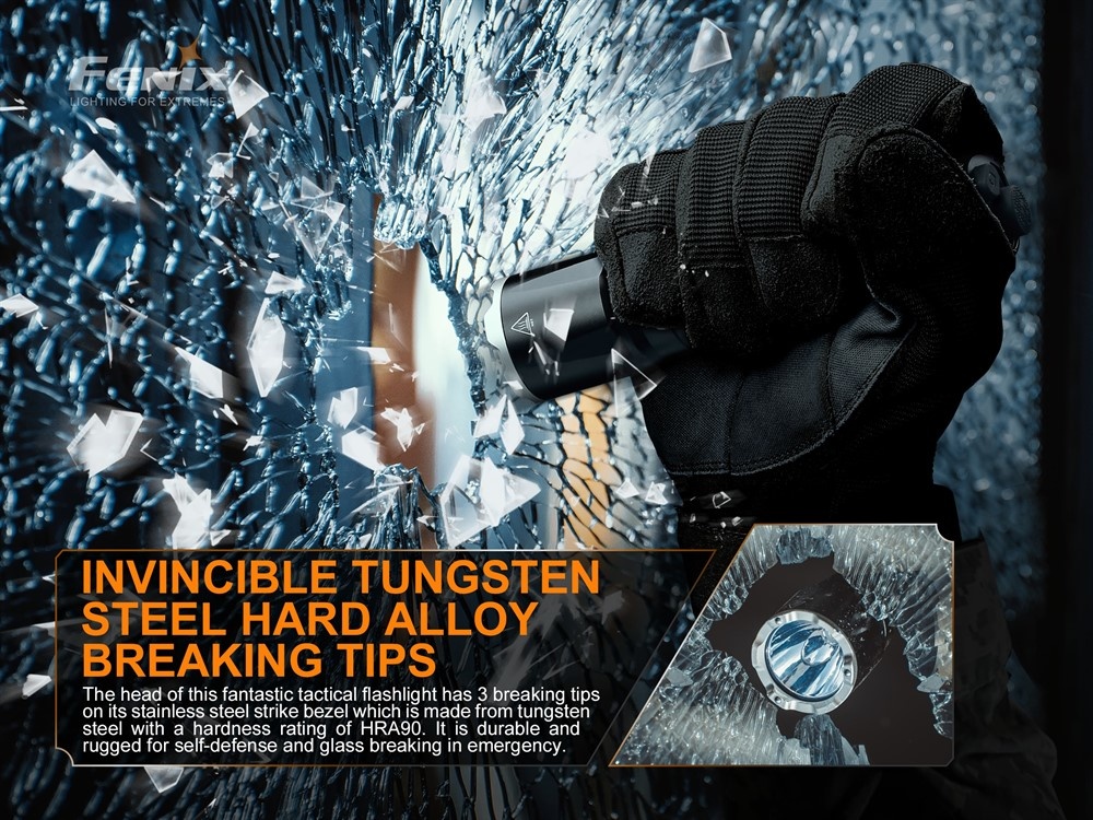 TK16 V2.0 Zaklamp / Flashlight (3100 lumen) incl. Accu