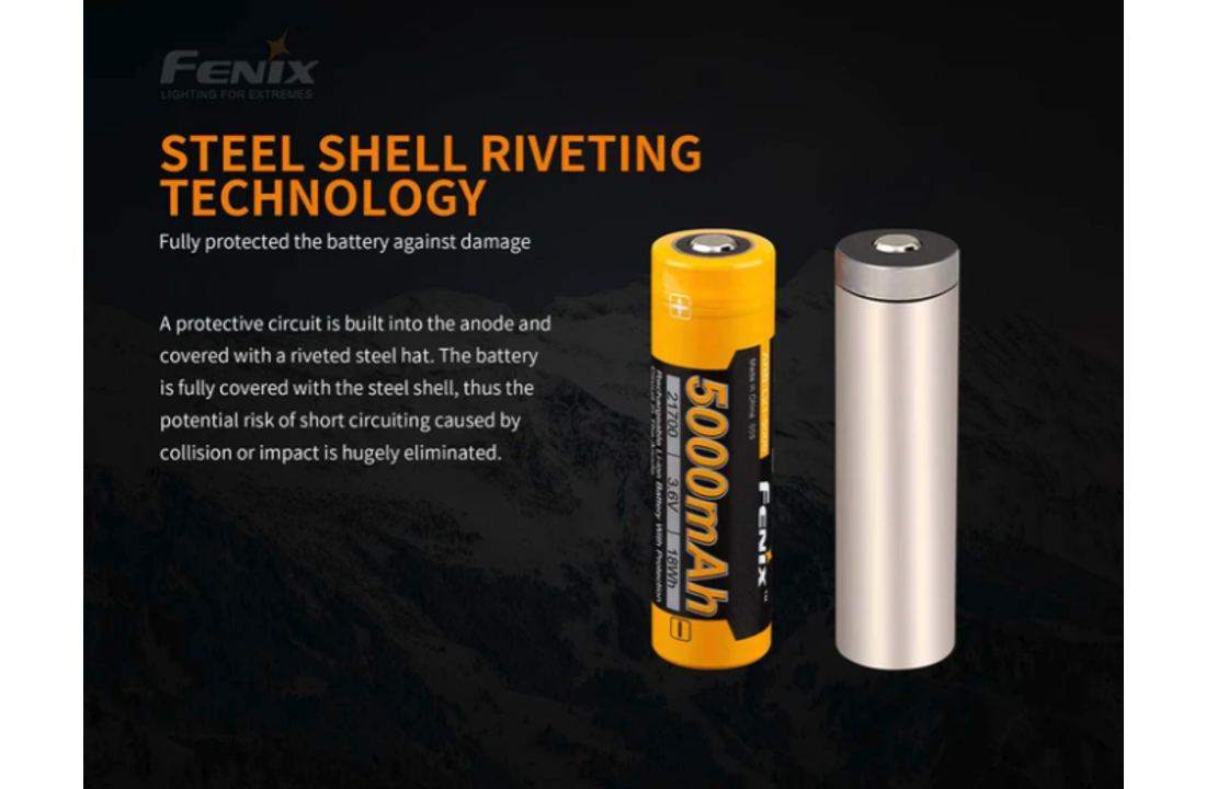 ARB-L21 (21700) oplaadbare 3.7V 5000mAh accu