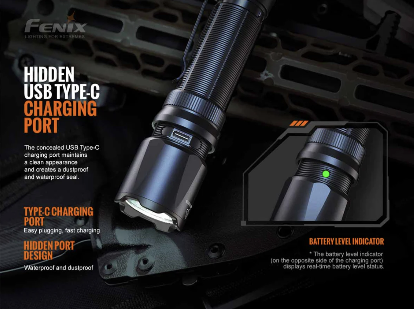 TK20R V2.0 Zaklamp / Flashlight (3000 lumen) incl. Accu