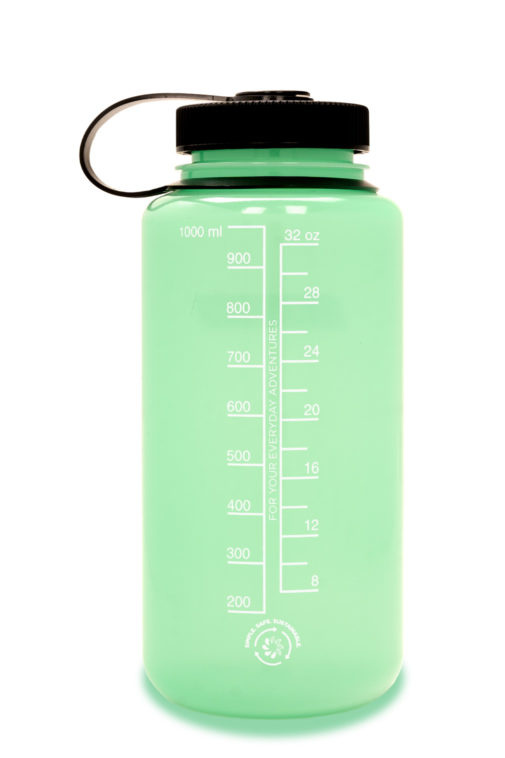Wide Mouth Sustain Water Bottle 1L Glow Green