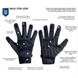 6204 CPN Gloves Black Grey