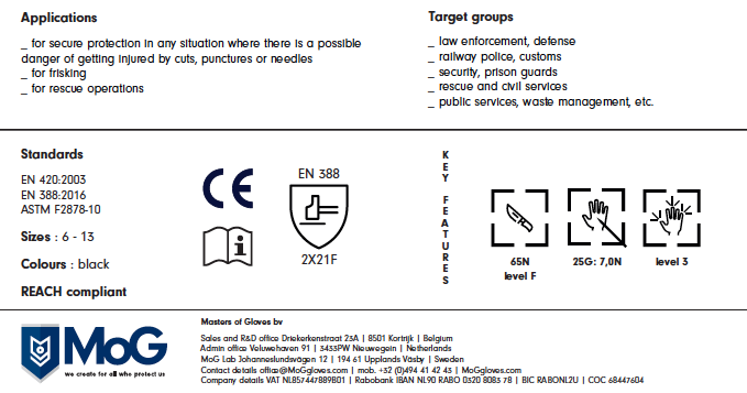 6202 CPN Gloves Black