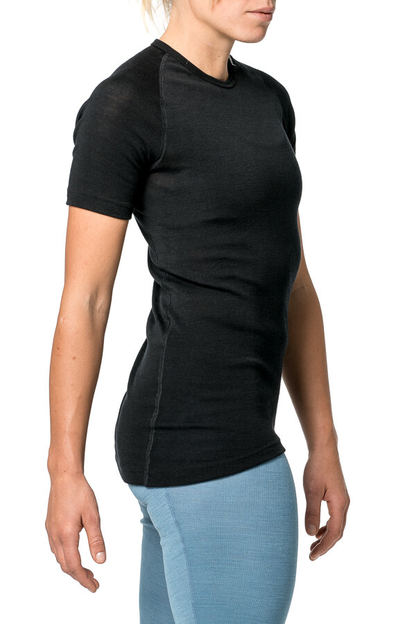 Tee LITE Merino Shirt Black