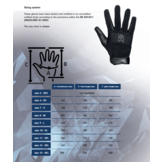 8108B - 2nd Skin TS Gloves Black (Steek/Snij Werend)