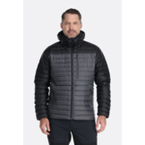Microlight Alpine Down Jacket Black Graphene Maat: S