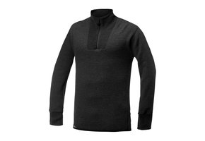 Zip Turtleneck 400 Merino Black