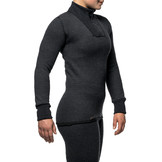 Zip Turtleneck 400 Merino Black