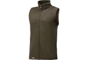 Vest 400 Full Zipper Merino Pine Green