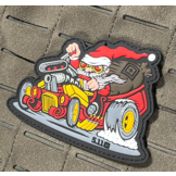 Fast Santa Limited Edition PVC Patch (10 x 7 cm)