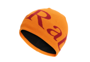 Logo Beanie Marmalade Oxblood Red