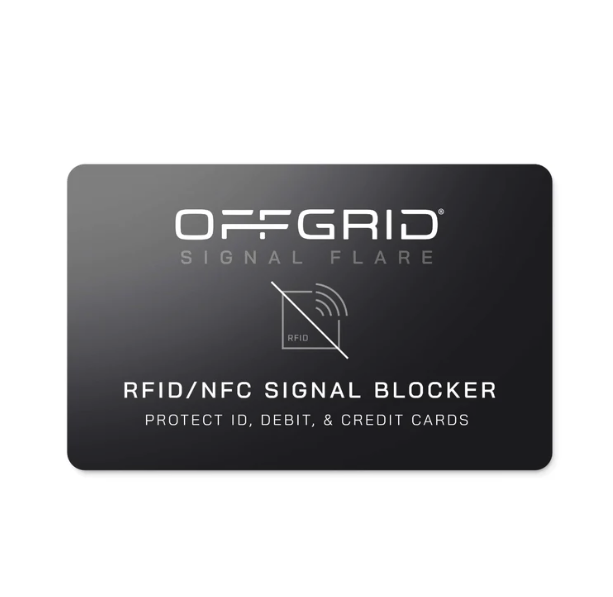 Signal Flare Card 2-pack (RFID Blocker)