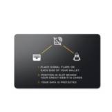 Signal Flare Card 2-pack (RFID Blocker)