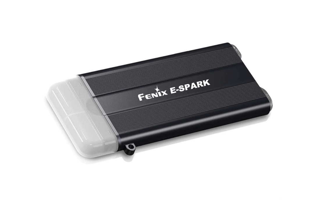 E-SPARK Keychain Flashlight & Emergency Powerbank (100 lumen)
