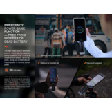 E-SPARK Keychain Flashlight & Powerbank (100 lumen)