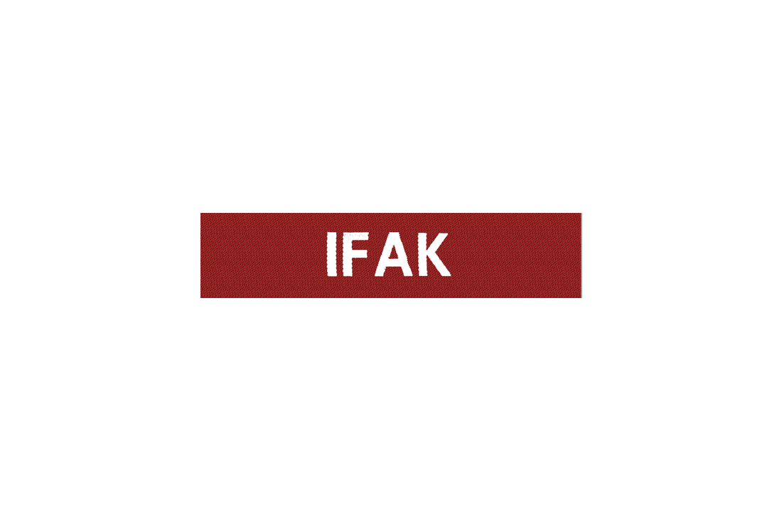 IFAK velcro patch Red / White